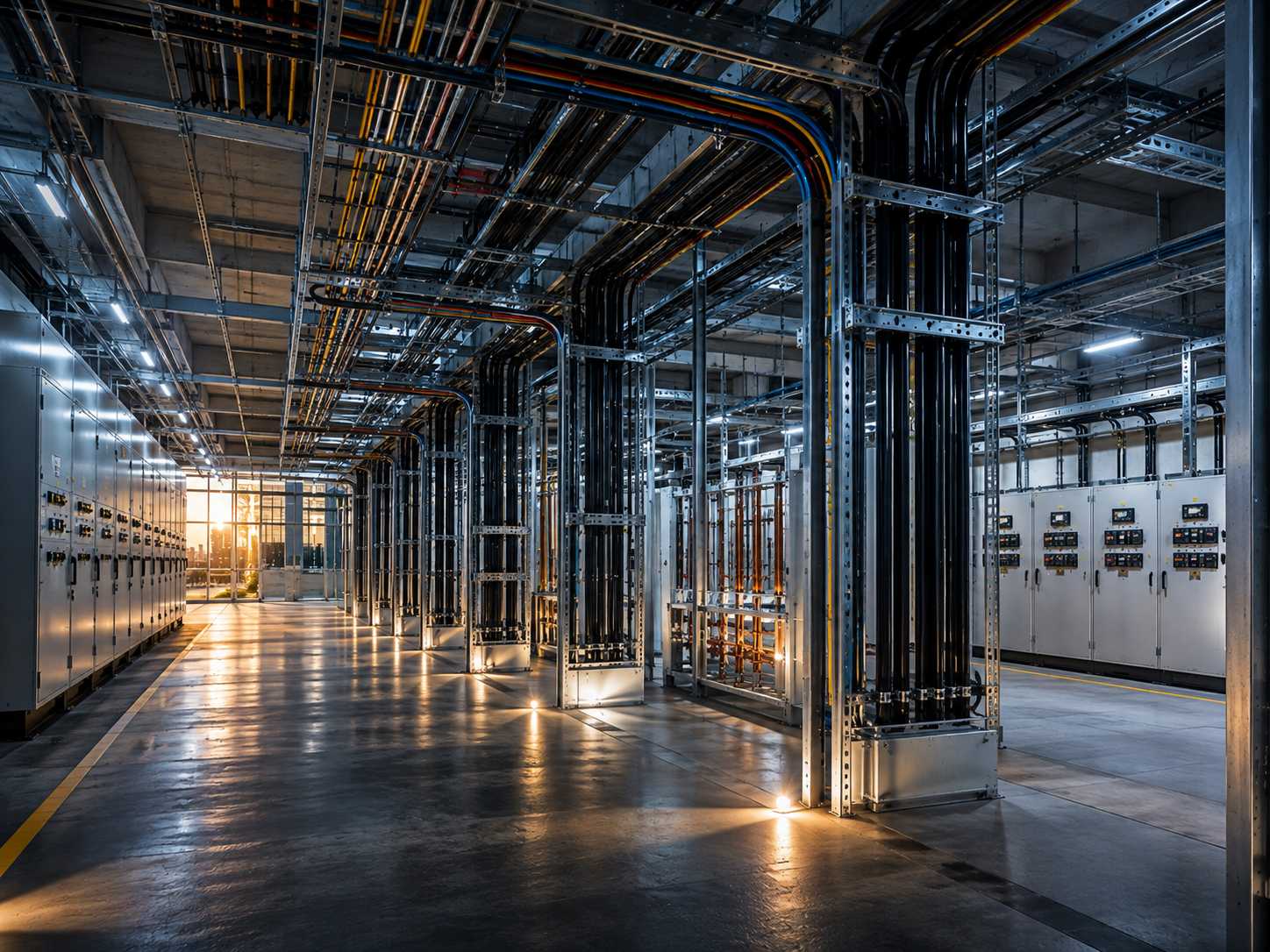 Electrical switchgear panels